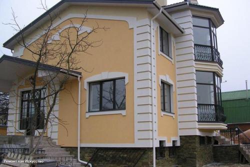 Устройство композиционного штукатурного фасада. 05