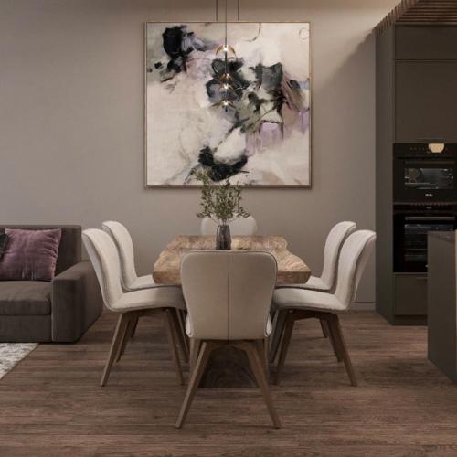 Кухня - гостиная - столовая. 03