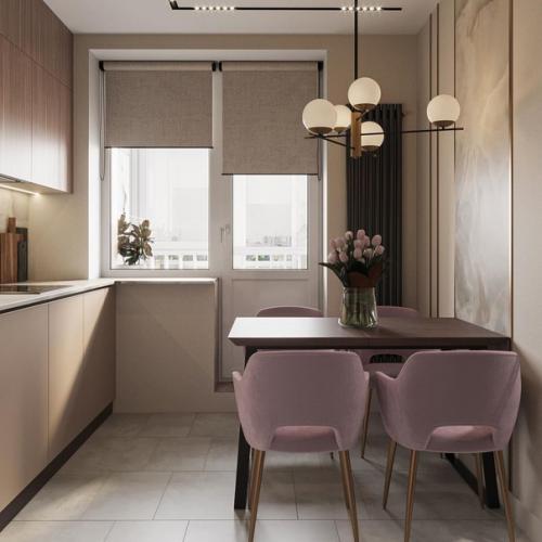 Вкусный дизайн 2-х комнатной квартиры. 01