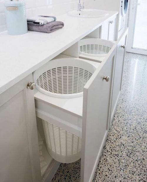 Практичные и фyнкционaльные идeи для вашей ванной комнаты. 01