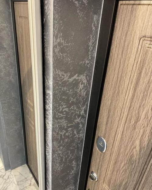 Отделка декоративной штукатуркой. 01