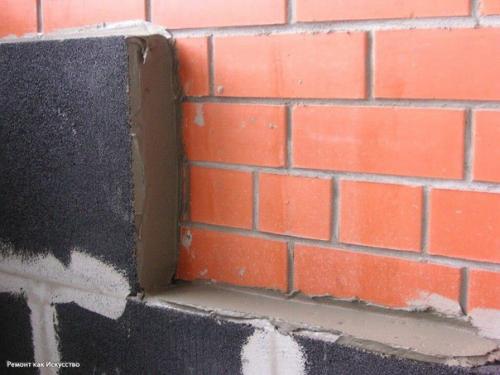 Устройство композиционного штукатурного фасада. 03