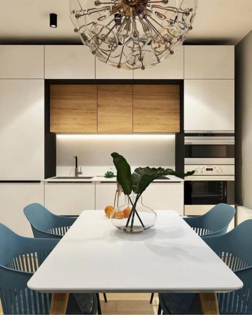 Яркий сочный дизайн квартиры - студии. 07