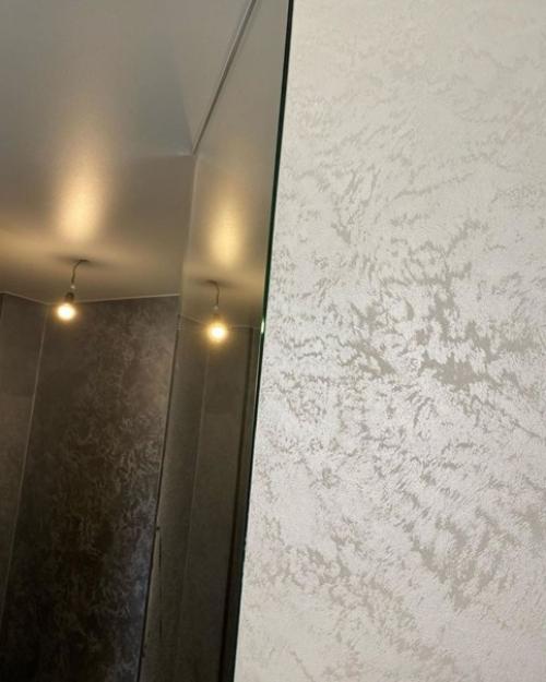 Отделка декоративной штукатуркой. 05