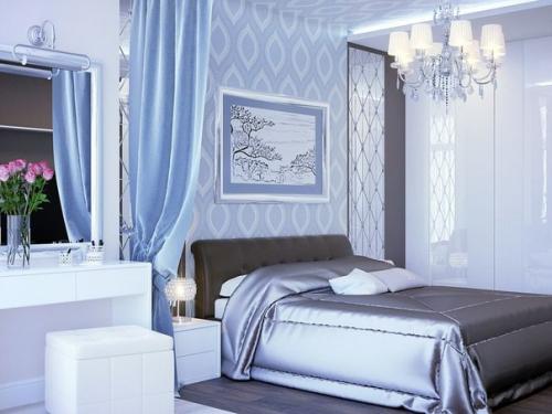 Роскошный дизайн интерьера спальни. 02