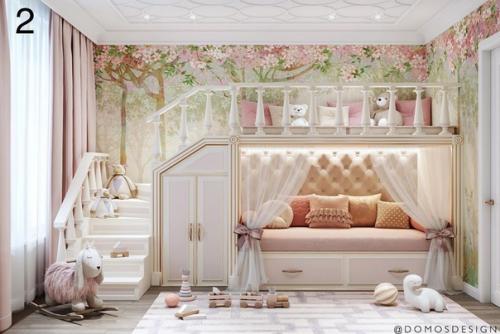 Два варианта детской комнаты. 03