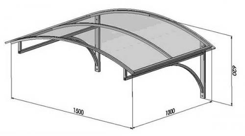 Козырек над крыльцом. 03 Козырек над крыльцом. 03