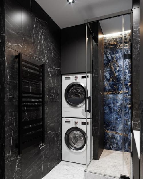 Оу, Даже не знаю, существует ли более стильный интерьер ванной комнаты. 03