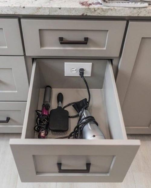 Практичные и фyнкционaльные идeи для вашей ванной комнаты. 04