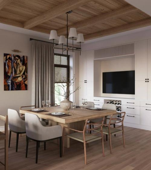 Этот дом - воплощение уютной элегантности и безупречного вкуса. 07