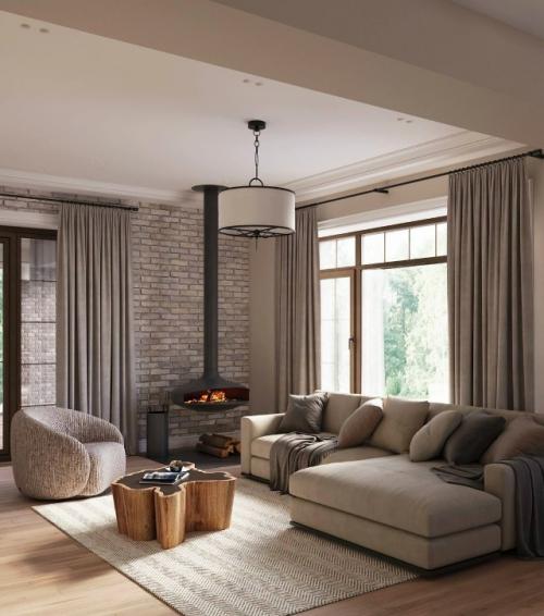 Этот дом - воплощение уютной элегантности и безупречного вкуса. 09