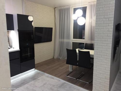 Обеденная зона из балкона своими руками, как вам? 05