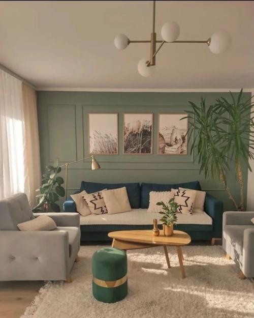 Очередной необычный скандинавский интерьер дома. 01