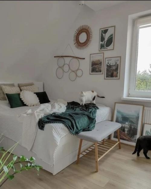 Очередной необычный скандинавский интерьер дома. 03