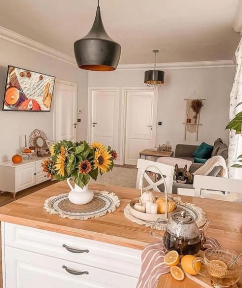 Один из самых красивых скандинавских интерьеров, который мне попадался. 01