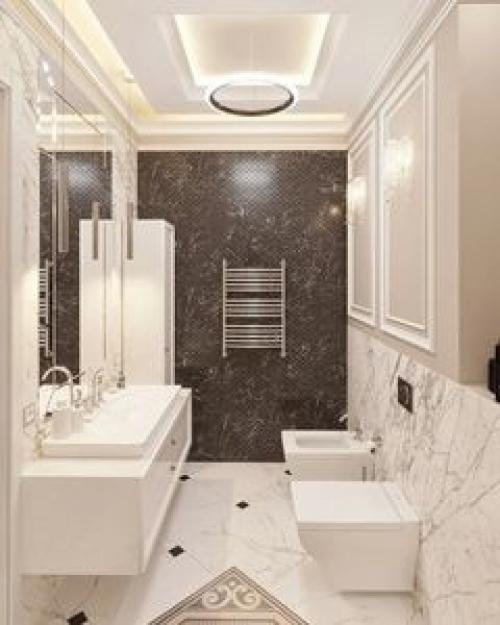 Ванная комната в стиле - современная классика. 02