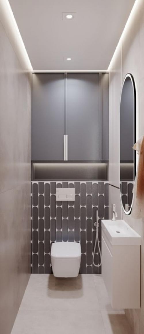 Три сан.  Узла в одной квартире. 07