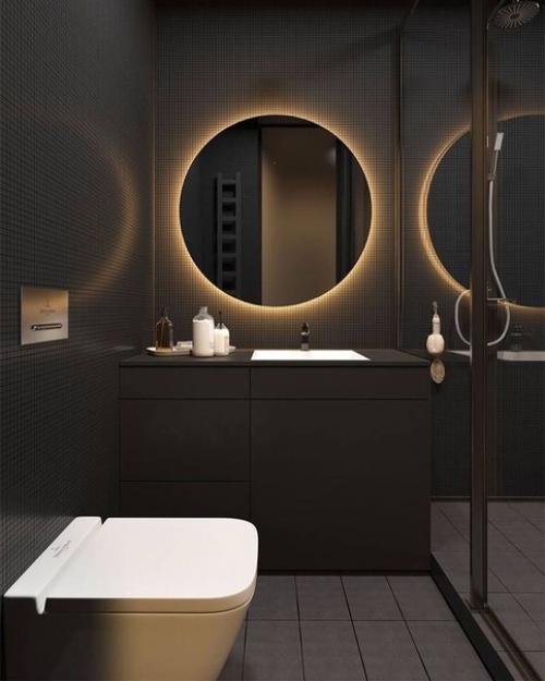 Преобладание природных материалов в дизайне ванной - современные тенденции в настоящее время. 02