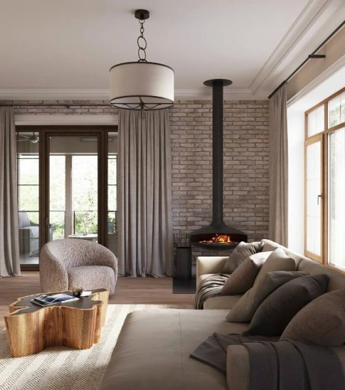 Этот дом - воплощение уютной элегантности и безупречного вкуса. 05