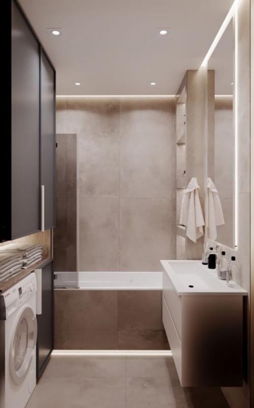 Три сан.  Узла в одной квартире. 03