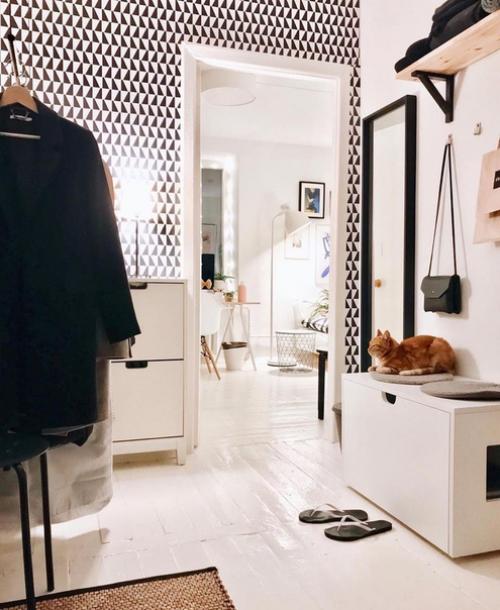 Съемная квартира, большую часть ремонта делала своими руками с очень ограниченным бюджетом. 08