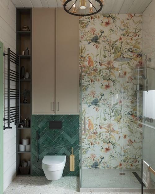 Ванная комната в стиле эко - лофт. 03