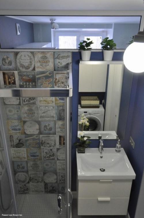 Оцените нашу ванную комнату. 01