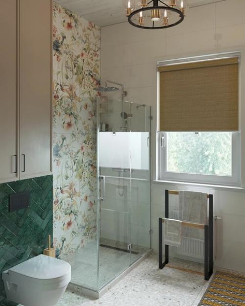 Ванная комната в стиле эко - лофт. 04