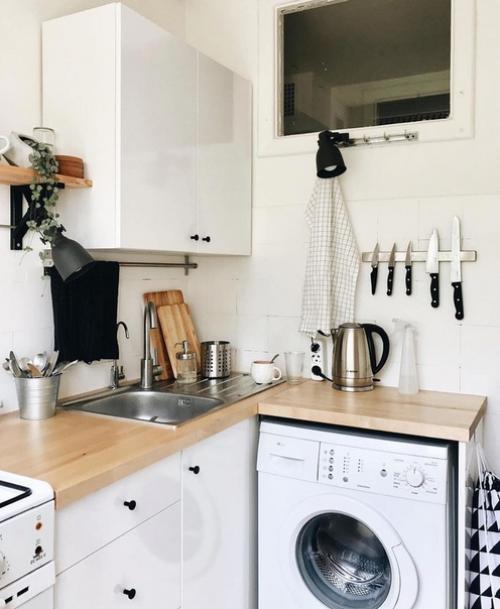 Съемная квартира, большую часть ремонта делала своими руками с очень ограниченным бюджетом. 07