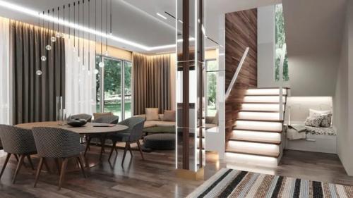 Проект коттеджа площадью 153 м 2. 03