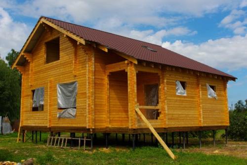 Комфортный и уютный дом из профилированного бруса 145*145 мм. 05
