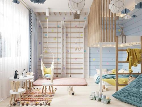 Очень красивый дом для большой и дружной семьи с четырьмя детьми. 01