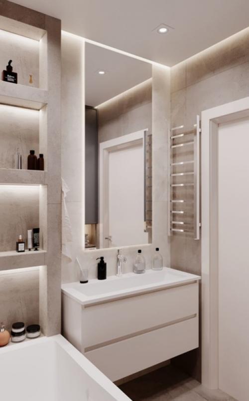 Три сан.  Узла в одной квартире. 09