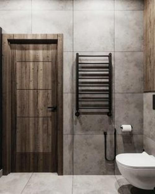 Дизайн ванной комнаты, площадью - 5. 3 кв. 01