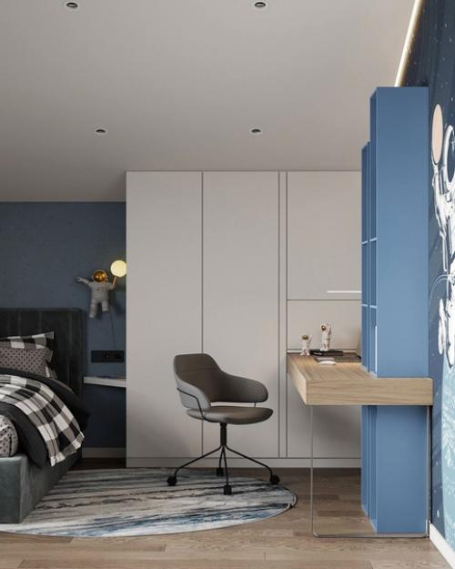 Интерьер детской комнаты. 01