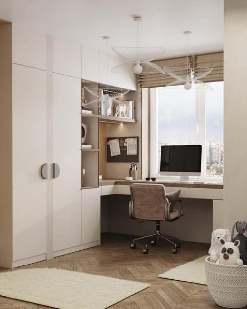 Замечательная детская комната для двоих детей. 01