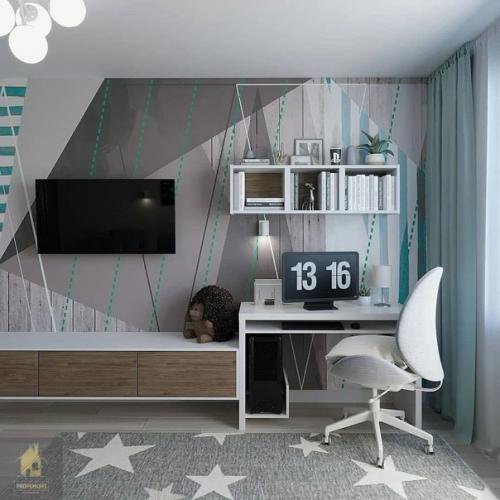 Дизайн - проект функциональной комнаты для мальчика - подростка. 04