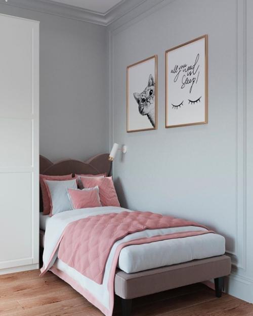 Такой нежный и светлый проект квартиры. 08