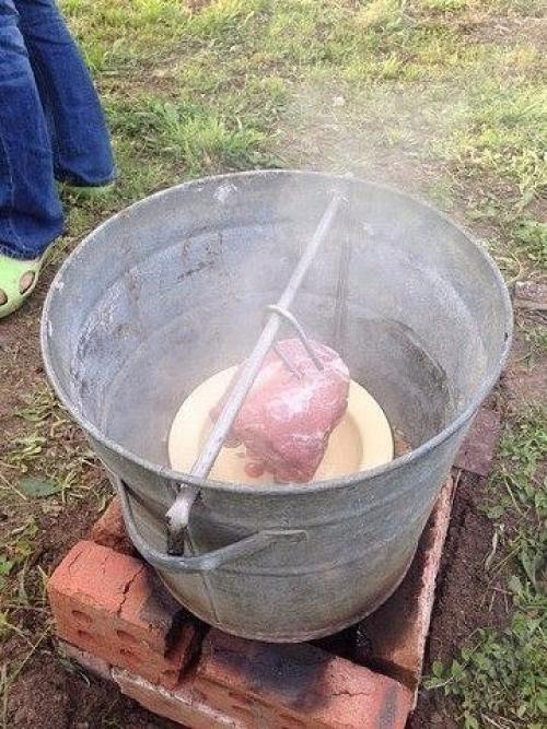 Переносная/быстросборная коптильня горячего копчения рецепт. 04 Переносная/быстросборная коптильня горячего копчения рецепт. 04