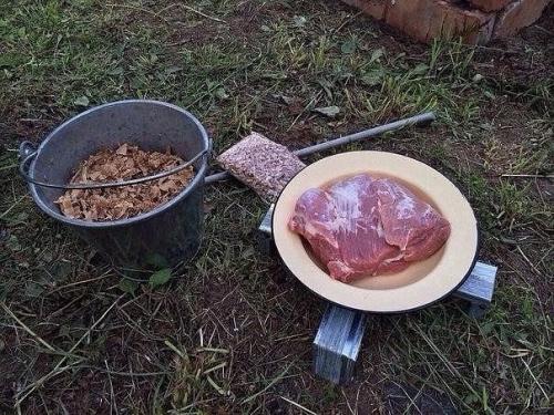 Переносная/быстросборная коптильня горячего копчения рецепт. 03 Переносная/быстросборная коптильня горячего копчения рецепт. 03