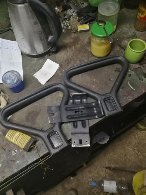 Переделал автокресло в офисное! 05