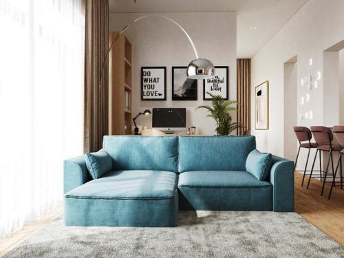 Кухня - гостиная и отдельная столовая в загородном доме. 09