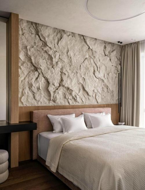 Архитекторы проекта от Planka Buro создали интерьер для семьи из трёх человек, где каждая зона продумана до мелочей. 06