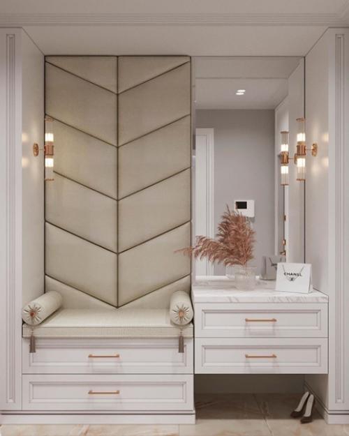 Такой нежный и светлый проект квартиры. 04