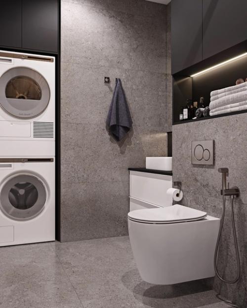 Школа ремонта.  Проект ванной комнаты 4. 5 кв. 01