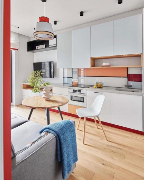 Школа ремонта.  Однокомнатная квартира 42 кв. 01