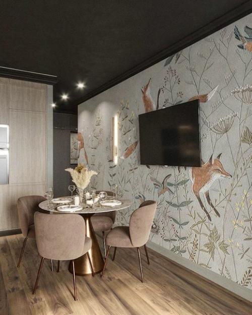 Кухня - гостиная, площадью - 15, 4 кв. 03