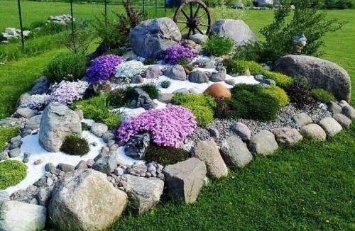 Мы подбираем растения для альпийской Горки. 01