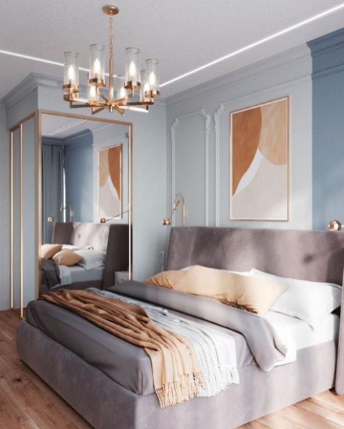 Такой нежный и светлый проект квартиры. 05