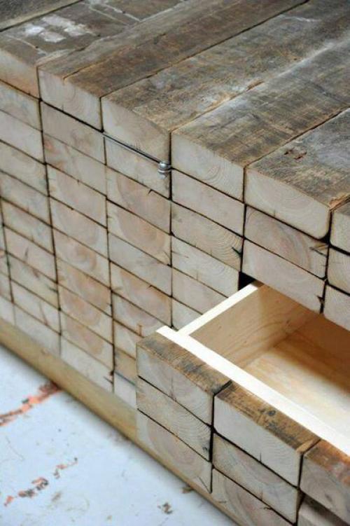 Мебель, которая притворяется досками и брусками? 03